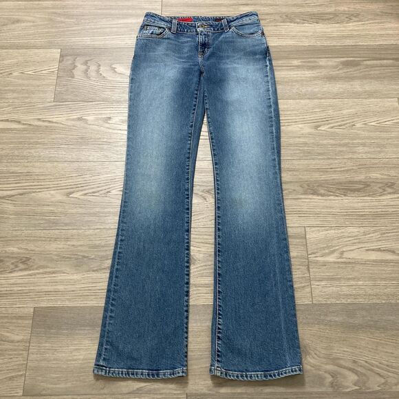 AG Adriano Goldschmied the Gemini Low Rise Bootcut Western Style Jeans Size 26 - Picture 1 of 8